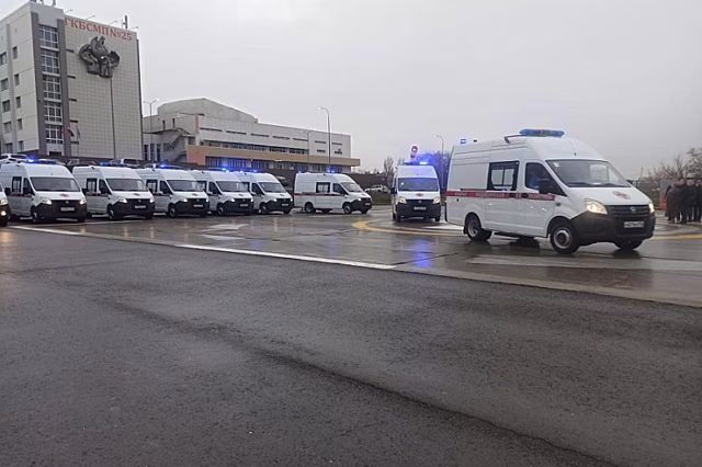 Районные больницы Волгоградской области получили новые машины скорой помощи