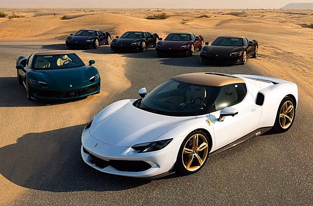 Ferrari создала серию уникальных 296 GTB в честь стран Персидского Залива