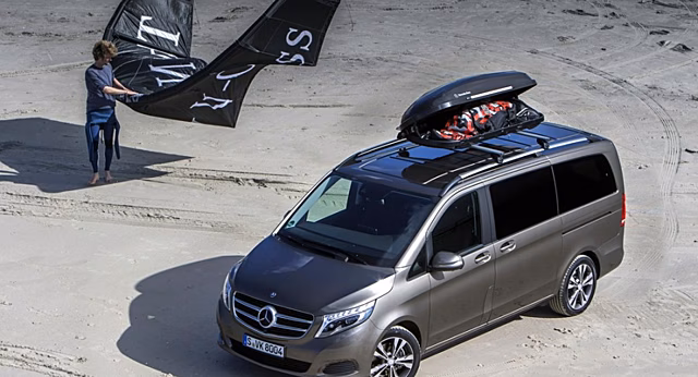 Российские Mercedes-Benz V-Class получили пневмоподвеску