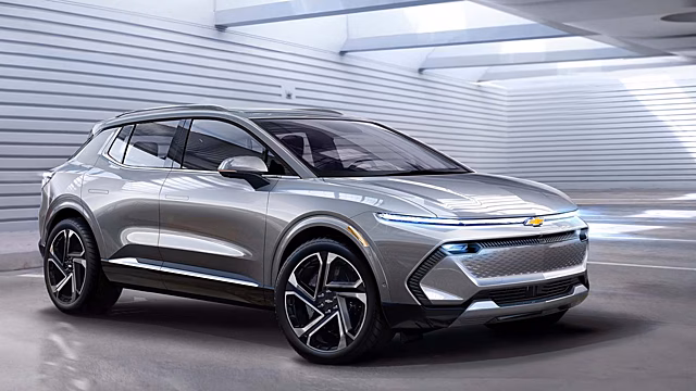 Chevrolet представила электрокроссовер Equinox EV 2023 года