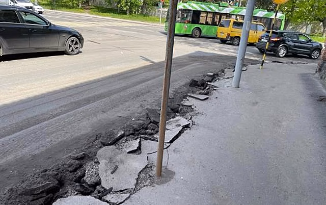 В Курске будет проведен ремонт дороги от улицы Парк Солянка до детского лагеря "Орлёнок"