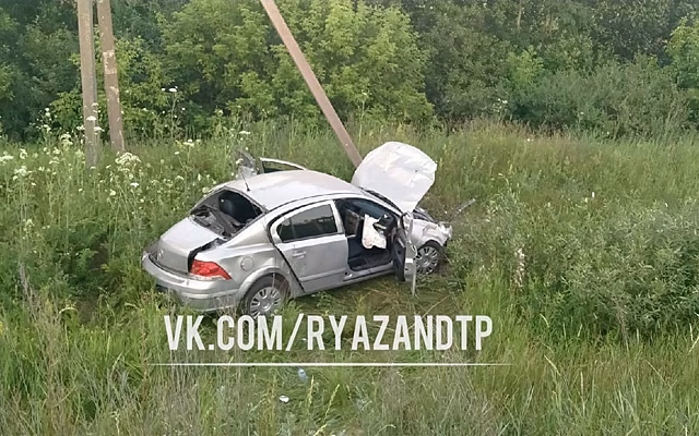 Под Рязанью в ДТП попали несколько автомобилей