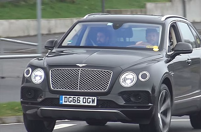 Bentley Bentayga PHEV уже тестируют на Нюрбургринге
