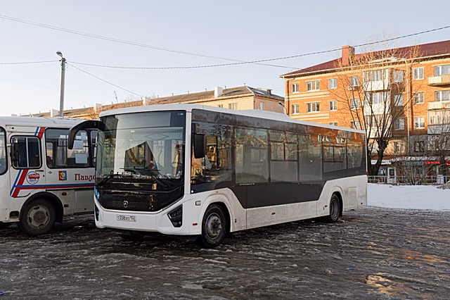 Новые автобусы ПАЗ тестируют в Павловском районе