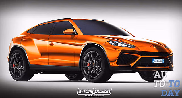 Lamborghini показала дизайна кроссовера Urus