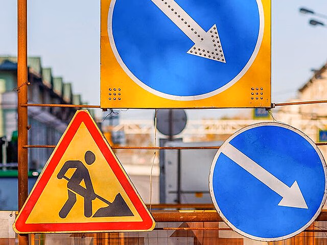 Схема движения временно изменится в нескольких районах Москвы
