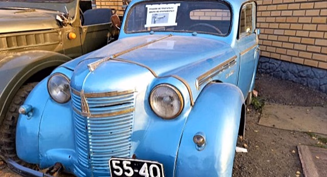 Небольшая история автомобиля Москвич-400, который разработали в фирме GM
