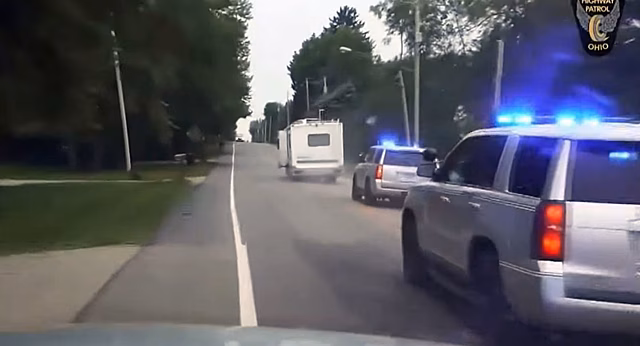 Погоня за домом на колесах в США