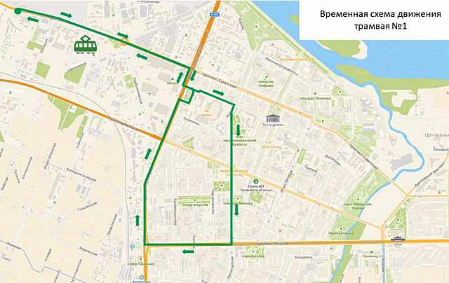 Схема движения востребованного трамвая временно изменится в Кемерове