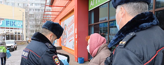В Красноярске за неделю составили 1759 протоколов за отсутствие масок