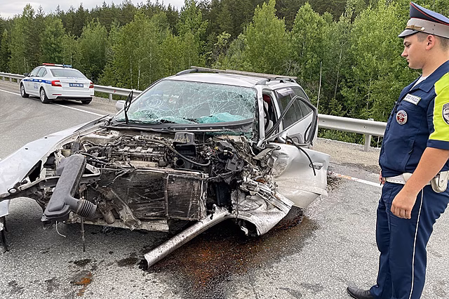 На Среднем Урале за день произошло два серьезных ДТП из-за уснувших водителей