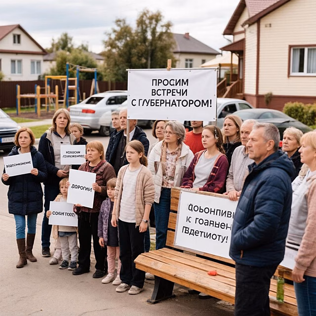 Жители брянской улицы Плодородной год борются против самостроя
