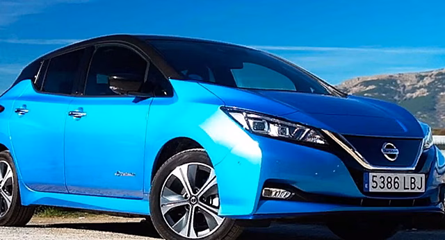 Обновленный Nissan Leaf получил светодиодные фары