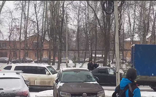 В Рязани сняли на видео драку водителей и пассажиров на Новой