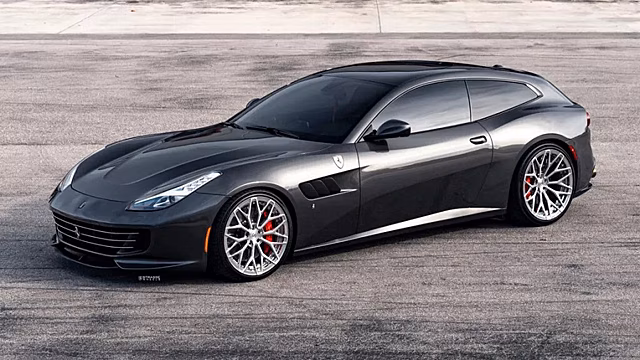 Тюнер Strasse придал спорткару Ferrari GTC4Lusso идеальную форму