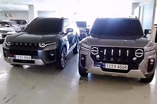 Сфотографирован ещё не представленный внедорожник SsangYong