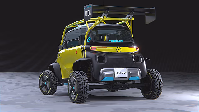 Создали электрический квадроцикл Opel Rocks E-xtreme