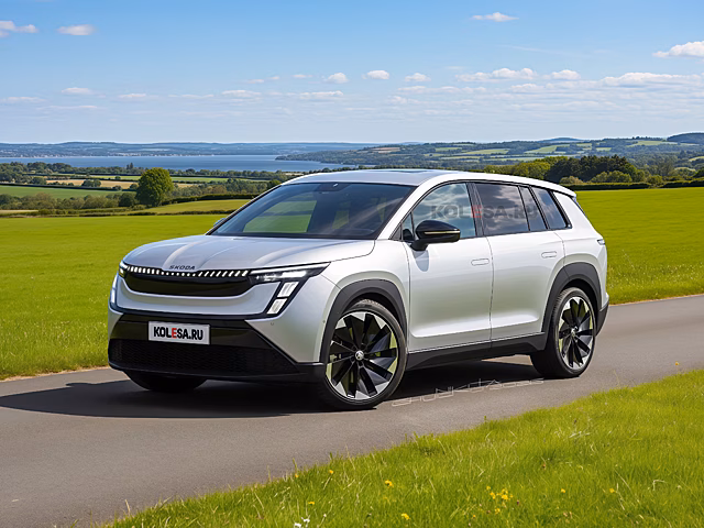 Каким будет флагманский кроссовер Skoda Peaq