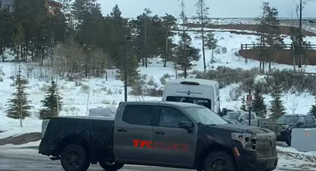 На тестах заметили новый Chevrolet Silverado