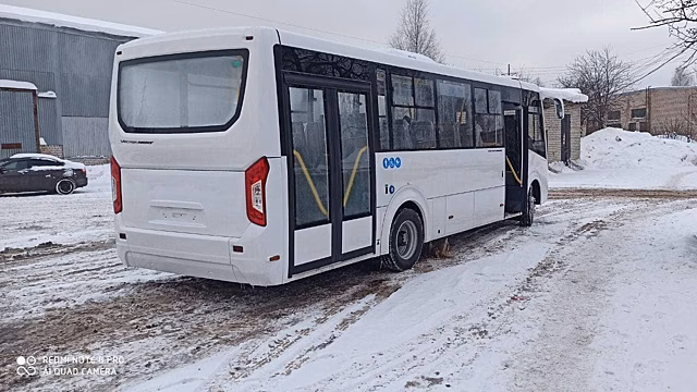          В Киров прибыли новые низкопольные автобусы       