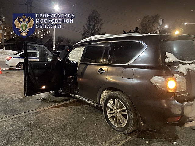 Во Фрязино на железнодорожном переезде взорвался автомобиль