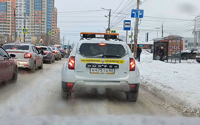 В Рязани нарушения ПДД фиксирует мобильный авторадар
