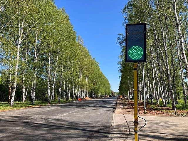 На ремонтируемом участке к аэропорту Победилово могут ввести реверсивное движение