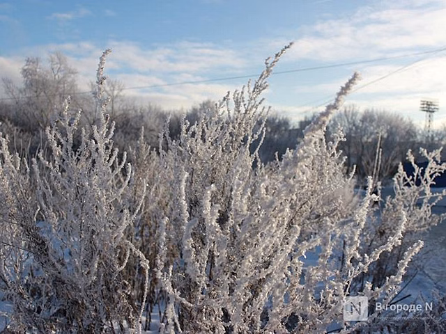 Сильные морозы до -23 °C ожидаются в Нижнем Новгороде