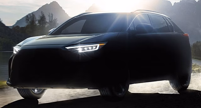 Subaru выпустит электрокар Solterra в 2022 году