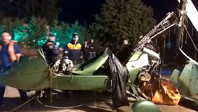 Падение автожира в Клязьму: чудо, что жертв не оказалось больше
