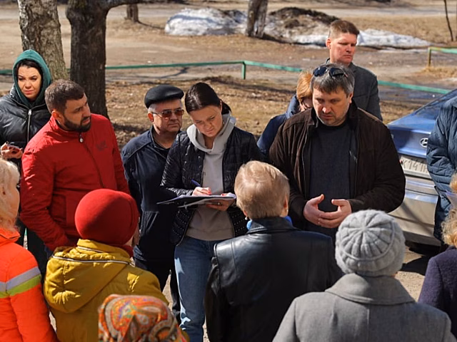 Глава Дзержинска провел очередную встречу с жителями