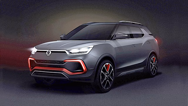 SsangYong покажет семиместную версию Tivoli
