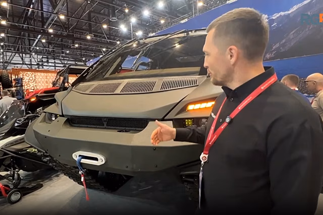 Отечественный вездеход Visuva T8 представлен на ПМЭФ-2026