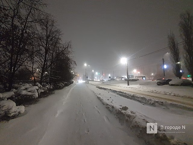 Три смертельных ДТП произошло в Нижегородской области в снегопады в январе
