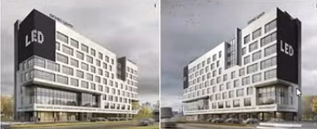 Первый 3D-медиафасад монтируют на бизнес-центре в Нижнем Новгороде