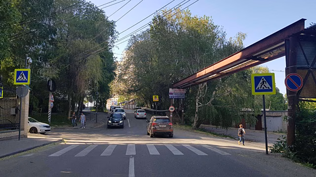 На опасном участке Лунной пенсионер на иномарке сбил женщину с ребенком