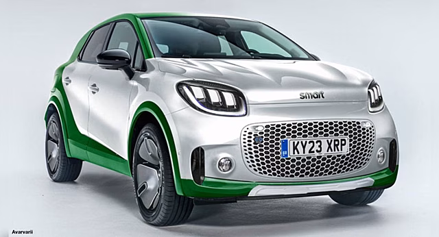 Компания Smart выпустит электрического конкурента кроссу Peugeot e-2008