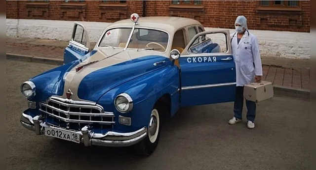 Несмотря на свой преклонный возраст, медицинский «ЗИМ» снова в строю
