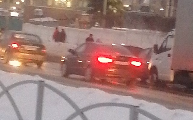 В Рязани три машины попали в ДТП на проезде Яблочкова