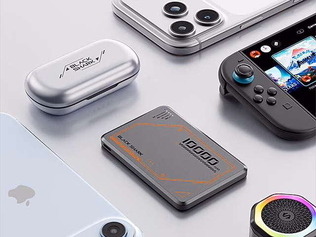 Представлены пауэрбанки Black Shark Blade 2+ в тонких корпусах с MagSafe