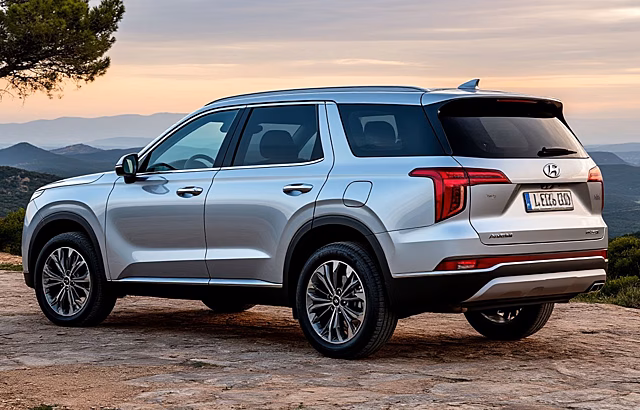 Hyundai представил Palisade с высотой 2 метра: «звёздное небо» и телевизор в потолке