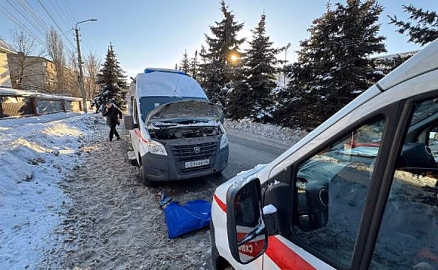 У курских волонтеров Красного Креста сломался санитарный автомобиль