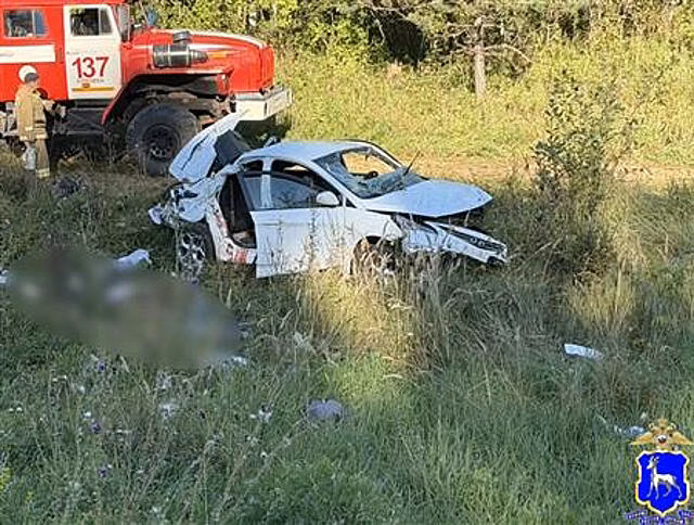 В Елховском районе перевернулся Hyundai - один человек погиб, двое госпитализированы