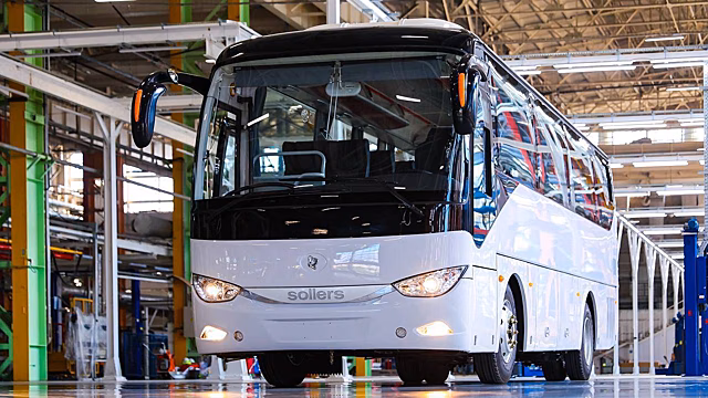 На бывшем заводе Mazda наладили выпуск автобусов