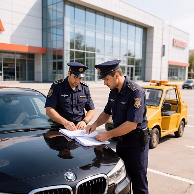 Приставы Удмуртии за один рейд изъяли три автомобиля у должников на парковках ТЦ
