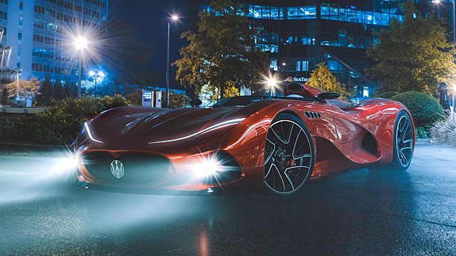 Художник нарисовал для Maserati новый спидстер
