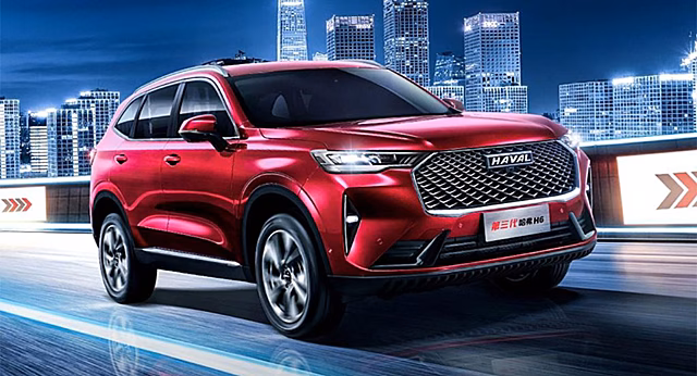 Haval представил официальные фото нового кросс-купе H6S