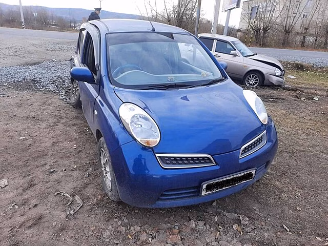 Водитель Nissan March получила травмы из-за ДТП на улице Гайдара в Чите