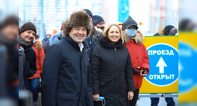У населения подмосковного Одинцова появился свой выезд на МКАД