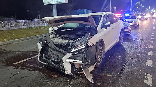Жёсткое ДТП в районе благовещенской ВДНХ: есть пострадавший